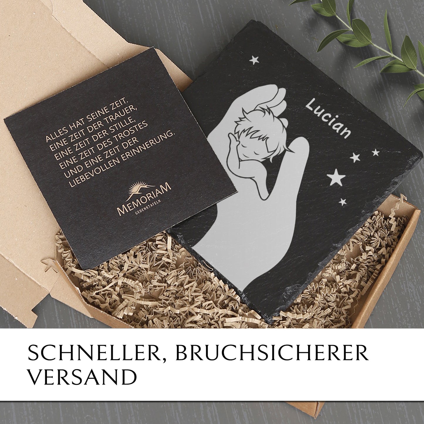 Trauerstein Sternenkind online kaufen mit MEMORIAM.