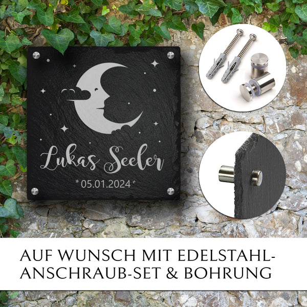 Laden Sie das Bild in den Galerie-Viewer, Günstiger Gedenkstein für Sternenkinder von MEMORIAM