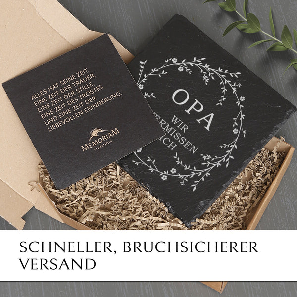 Laden Sie das Bild in den Galerie-Viewer, Grabschmuck Opa günstig online kaufen | MEMORIAM.