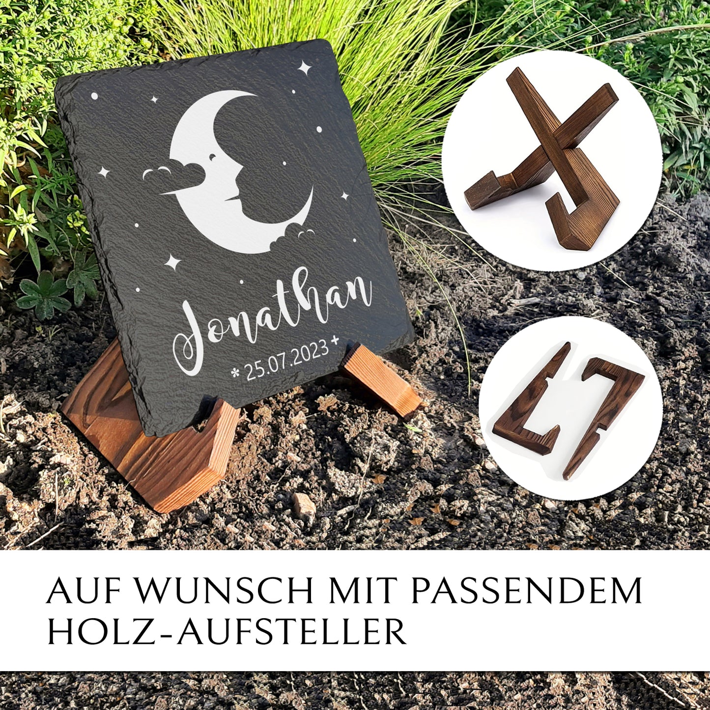 Wetterfester Gedenkstein für Sternenkinder | MEMORIAM
