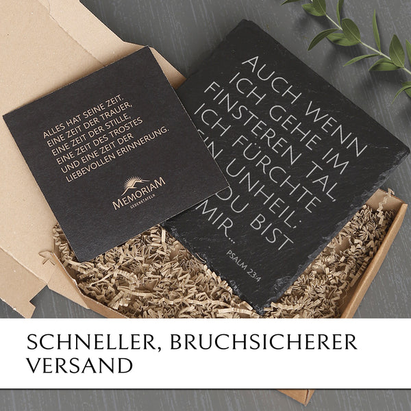 Laden Sie das Bild in den Galerie-Viewer, Grabschmuck “Psalm 23:4“ preiswert online kaufen | MEMORIAM.