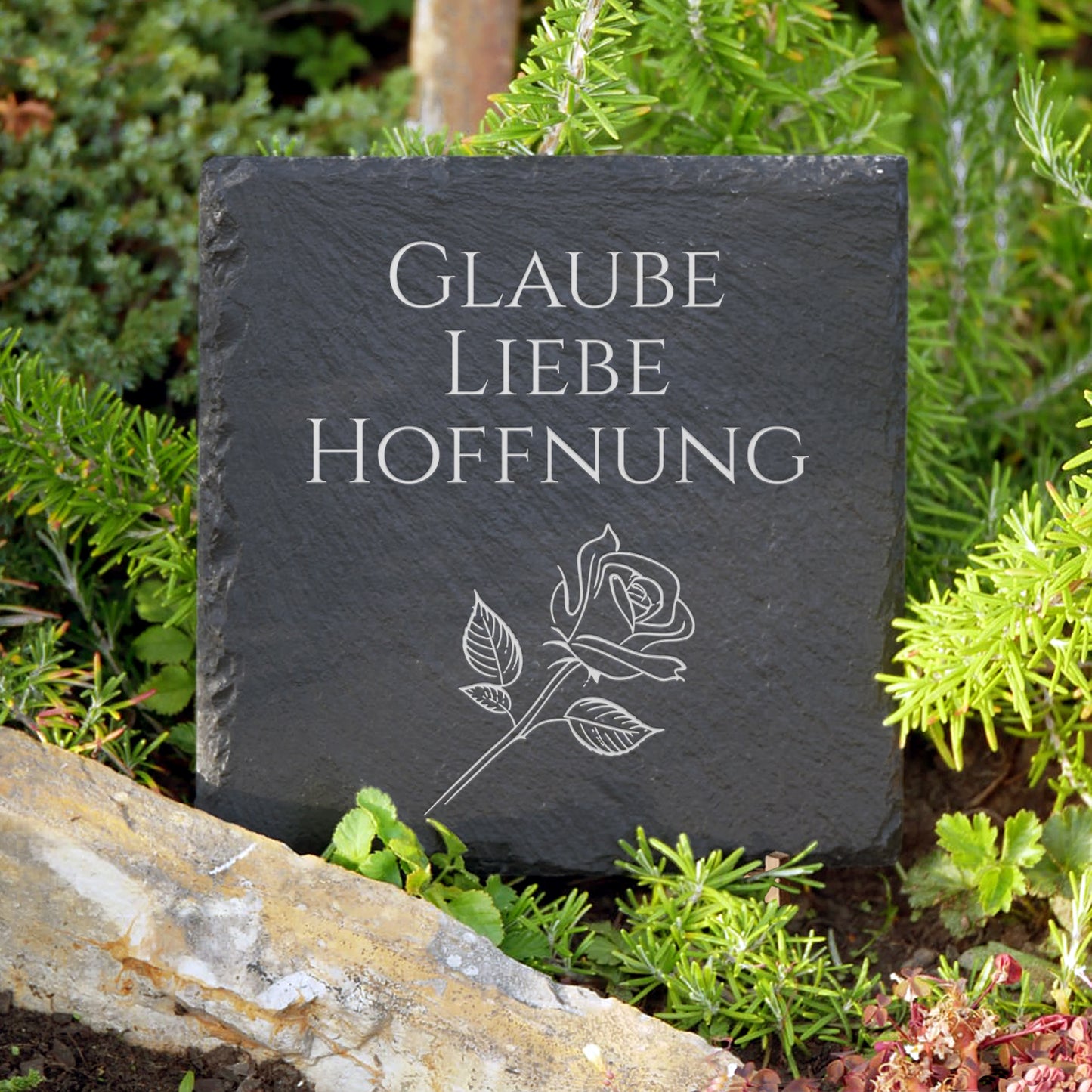 Grabschmuck âGlaube Liebe Hoffnungâ gĂŒnstig online bestellen bei MEMORIAM.