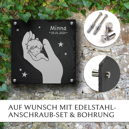 Günstiger Trauerstein für Sternenkinder von MEMORIAM.