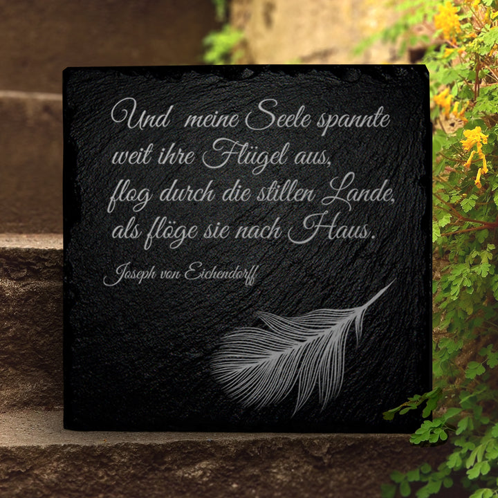 Grabschmuck günstig online kaufen | Design Feder | MEMORIAM Gedenktafeln.