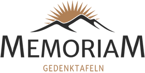 Logo Memoriam Gedenktafeln | Onlineshop für Grabplatten