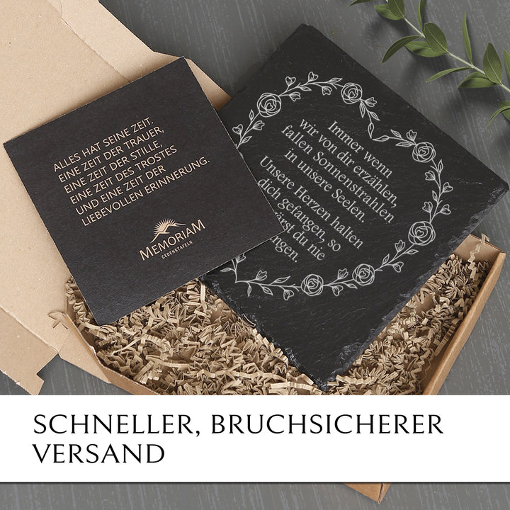 Trauergeschenk für Grab &amp; Beisetzung online bestellen | MEMORIAM. 