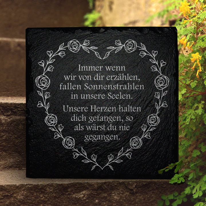 Trauergeschenk mit Herz für Grab &amp; Beerdigung online kaufen | MEMORIAM.
