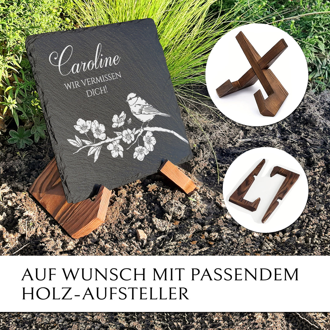 Wetterfester Trauerschmuck für Grab &amp; Beerdigung von MEMORIAM.