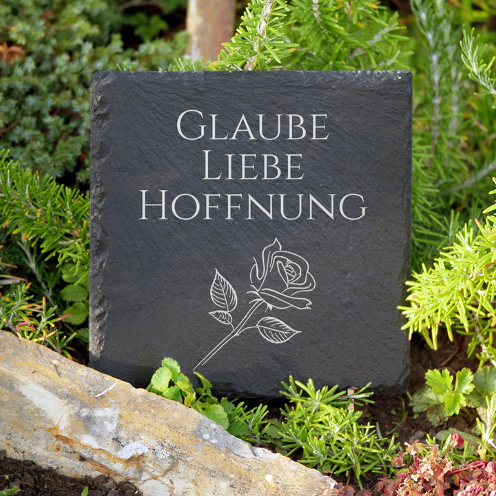 Grabschmuck “Glaube Liebe Hoffnung“ günstig online bestellen bei MEMORIAM.